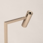 Foto 75825-10: Strakke taupe vloerlamp met verstelbare spot