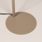 Foto 75825-11: Strakke taupe vloerlamp met verstelbare spot
