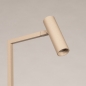 Foto 75825-9: Strakke taupe vloerlamp met verstelbare spot