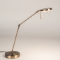 Foto 75835-3: Moderne led bureaulamp in messing