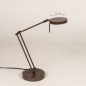 Foto 75836-1: Moderne led bureaulamp in bruin