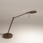 Foto 75836-2: Moderne led bureaulamp in bruin