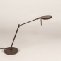 Foto 75836-5: Moderne led bureaulamp in bruin