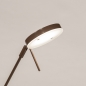 Foto 75836-9: Moderne led bureaulamp in bruin