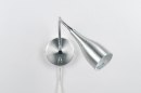 Wandlamp 83914: modern, eigentijds klassiek, aluminium, metaal #7