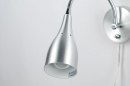 Wandlamp 83914: modern, eigentijds klassiek, aluminium, metaal #9