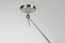 Hanglamp 84050: industrieel, modern, eigentijds klassiek, staal rvs #9