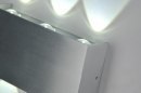 Foto 85070-7: Mooie led buiten- en binnen wandlamp met een bijzonder mooi lichteffect op de muur.