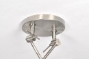 Hanglamp 86844: industrieel, modern, eigentijds klassiek, staal rvs #3