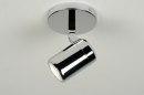 Spot 87878: modern, metaal, chroom, rond #1