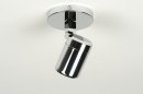 Spot 87878: modern, metaal, chroom, rond #4