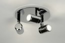 Spot 87880: modern, metaal, chroom, rond #1