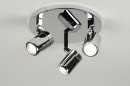 Spot 87880: modern, metaal, chroom, rond #3