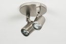 Spot 89383: modern, staal rvs, metaal, rond #3