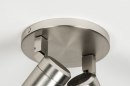 Spot 89383: modern, staal rvs, metaal, rond #7
