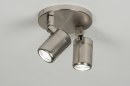 Spot 89383: modern, staal rvs, metaal, rond #9