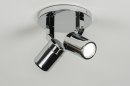 Spot 89384: modern, metaal, chroom, rond #2