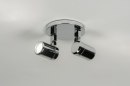 Spot 89384: modern, metaal, chroom, rond #4