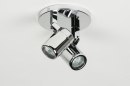 Spot 89384: modern, metaal, chroom, rond #5