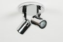 Spot 89384: modern, metaal, chroom, rond #6
