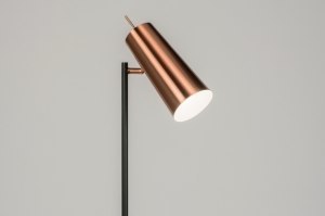 vloerlamp 11467 sale landelijk modern retro metaal roodkoper