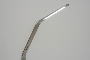 vloerlamp 12379 design modern aluminium geschuurd aluminium metaal aluminium langwerpig rechthoekig