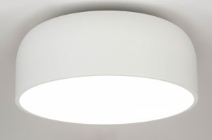 plafondlamp 12857 design modern metaal wit mat rond