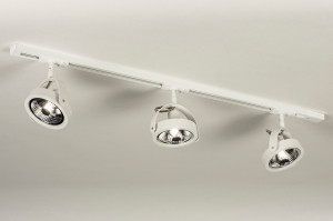 railspot 15014 sale modern aluminium metaal wit mat rond langwerpig