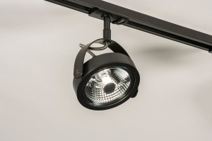 onderdeel 15021 modern aluminium metaal zwart rond