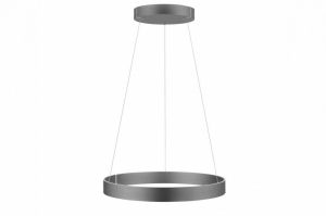 hanglamp 15362 modern aluminium metaal antraciet donkergrijs rond