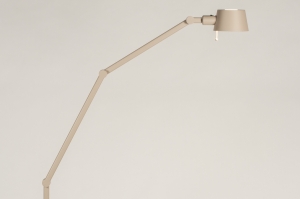 vloerlamp 15430 design modern metaal beige zand rond