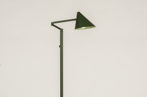 staande lamp 15520 modern metaal groen rond