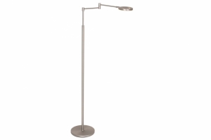 staande lamp 15638 staal rvs aluminium metaal staalgrijs