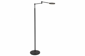 staande lamp 15639 aluminium metaal zwart