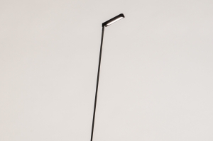 Stehleuchte 15671 modern Metall schwarz matt laenglich