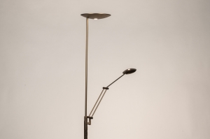 vloerlamp 15816 modern brons metaal brons rond
