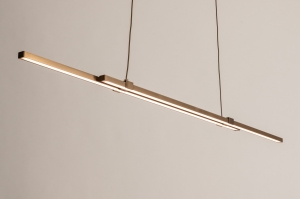 hanglamp 15855 sale modern eigentijds klassiek brons metaal brons langwerpig rechthoekig