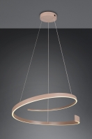 hanglamp 15973 design modern metaal beige zand rond