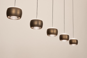 hanglamp 16117 modern eigentijds klassiek metaal goud brons langwerpig