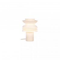 tafellamp 16144 retro metaal beige rond