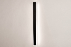 buitenlamp 16180 modern metaal zwart mat langwerpig rechthoekig