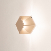 wandlamp 16274 design modern aluminium beige zand vierkant