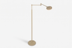 vloerlamp 16325 modern aluminium metaal beige zand