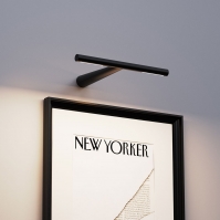 wandlamp 16333 modern aluminium metaal zwart mat