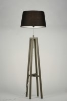 Floor lamp 30436: modern, contemporary classical, rustic, grey