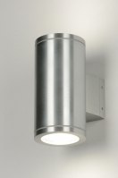 wandlamp 30821 design modern eigentijds klassiek aluminium metaal aluminium rond