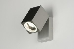 wall lamp 30832 modern aluminium metal aluminum rectangular
