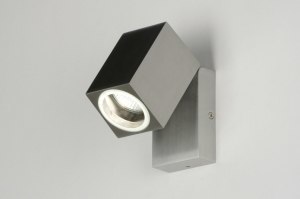 Wandleuchte 30832 modern Aluminium Metall Aluminium rechteckig