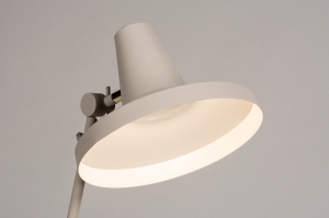 vloerlamp 31022 sale industrieel design landelijk modern retro eigentijds klassiek metaal grijs creme zand rond