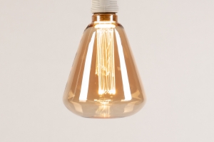 lichtbron 377 glas zacht geel